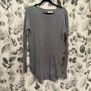 Old Navy Women Gray Pullover Sweater M